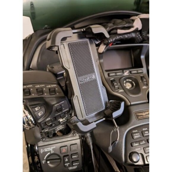 Motorcycle Phone Mount Bike Phone Holder Upgrade Quick Install Handlebar Clip - Picture 4 of 4